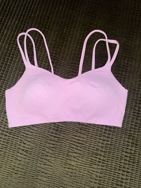 Avia Light Pink Double-Strap Seamless Bralette